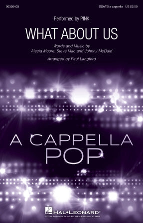 What About Us (arr. Paul Langford) Sheet Music Preview
