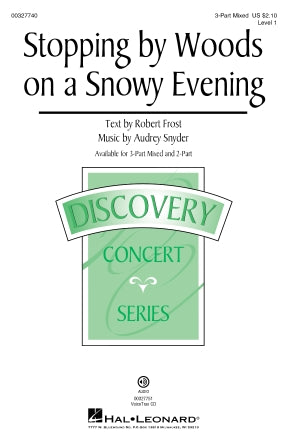 Stopping By Woods On A Snowy Evening Sheet Music Preview