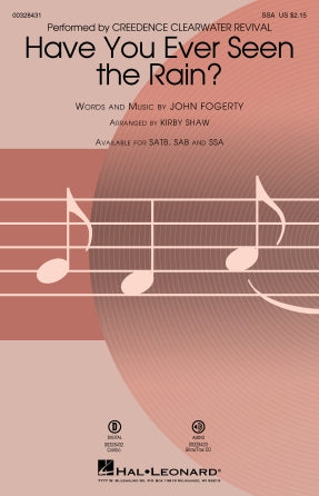 Have You Ever Seen The Rain? (arr. Kirby Shaw) Sheet Music Preview