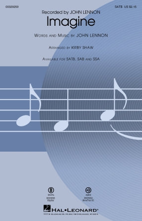 Imagine (arr. Kirby Shaw) Sheet Music Preview