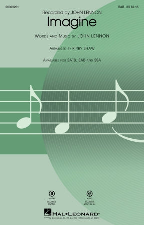 Imagine (arr. Kirby Shaw) Sheet Music Preview