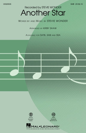 Another Star (arr. Kirby Shaw) Sheet Music Preview