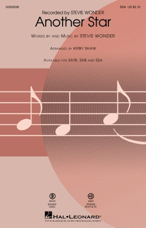 Another Star (arr. Kirby Shaw) Sheet Music Preview