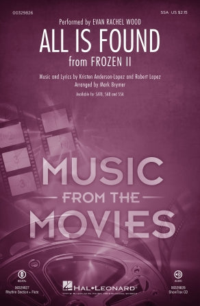 All Is Found (from Disney's Frozen 2) (arr. Mark Brymer) Sheet Music Preview