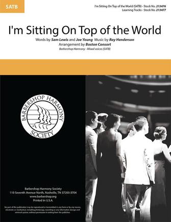 I'm Sitting On Top Of The World (arr. Boston Consort) Sheet Music Preview