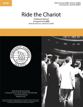 Ride The Chariot (arr. Barbershop Harmony Society) Sheet Music Preview