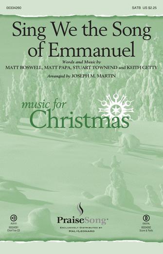 Sing We The Song Of Emmanuel (arr. Joseph M. Martin) Sheet Music Preview