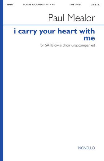 I Carry Your Heart With Me Sheet Music Preview