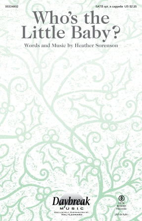 Who's the Little Baby? Sheet Music Preview