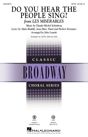 Do You Hear The People Sing? (from Les Misérables) (arr. John Leavitt) Sheet Music Preview