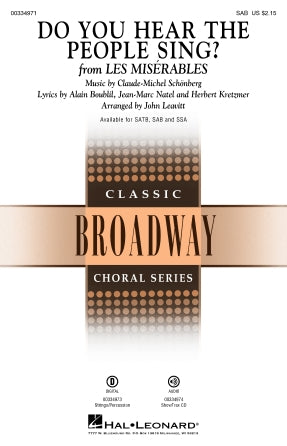 Do You Hear The People Sing? (from Les Misérables) (arr. John Leavitt) Sheet Music Preview