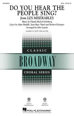 Do You Hear The People Sing? (from Les Misérables) (arr. John Leavitt) Sheet Music Preview
