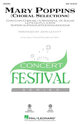 Mary Poppins (Choral Selections) (arr. John Leavitt) Sheet Music Preview