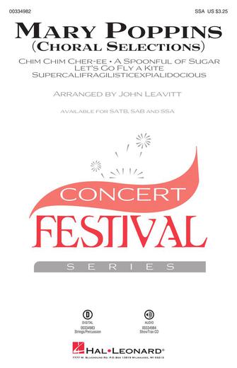 Mary Poppins (Choral Selections) (arr. John Leavitt) Sheet Music Preview