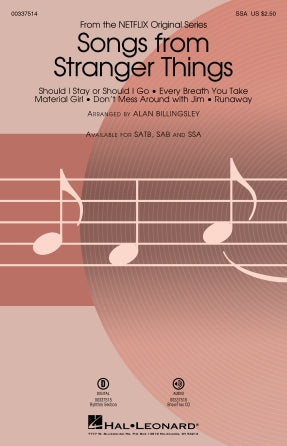 Songs from Stranger Things (arr. Alan Billingsley) Sheet Music Preview