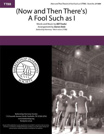 (Now And Then There's) A Fool Such As I (arr. Aaron Dale) Sheet Music Preview