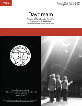 Daydream (arr. Mel Knight) Sheet Music Preview