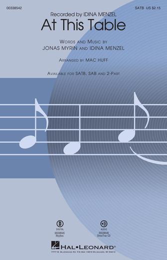 At This Table (arr. Mac Huff) Sheet Music Preview
