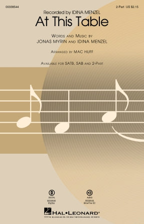 At This Table (arr. Mac Huff) Sheet Music Preview