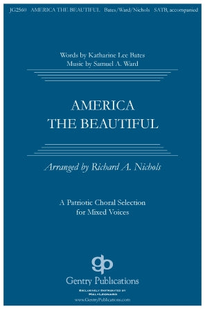 America The Beautiful Sheet Music Preview