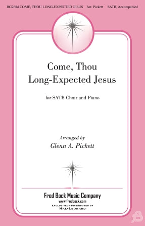 Come, Thou Long-Expected Jesus Sheet Music Preview