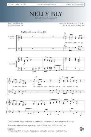 Nelly Bly Sheet Music Preview