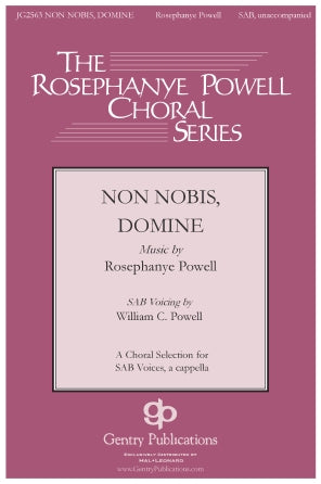 Non Nobis, Domine (arr. William C. Powell) Sheet Music Preview