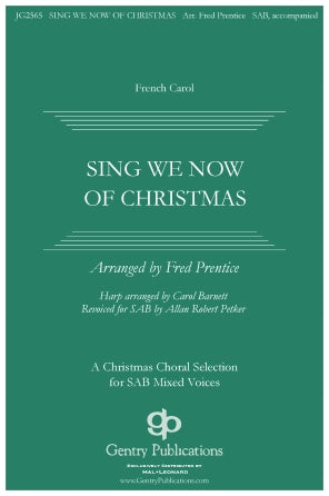 Sing We Now Of Christmas Sheet Music Preview