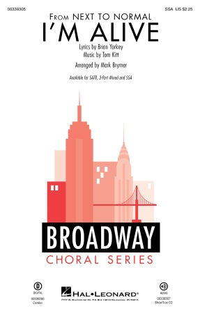 I'm Alive (from Next To Normal) (arr. Mark Brymer) Sheet Music Preview