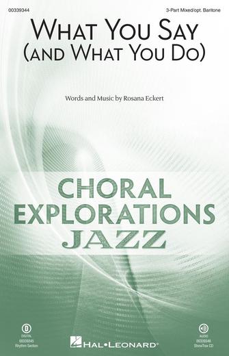 What You Say (and What You Do) Sheet Music Preview