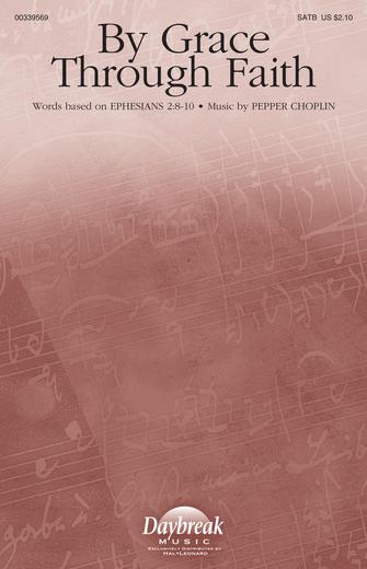 By Grace Through Faith Sheet Music Preview
