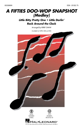 A Fifties Doo-Wop Snapshot (Medley) Sheet Music Preview