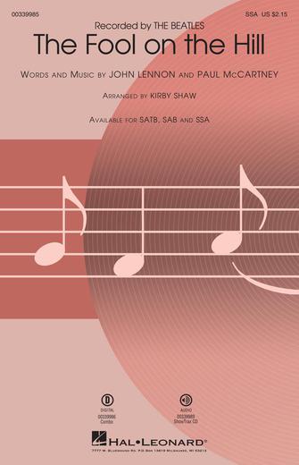 The Fool On The Hill (arr. Kirby Shaw) Sheet Music Preview