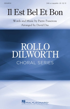Il Est Bel Et Bon (arr. David Das) Sheet Music Preview