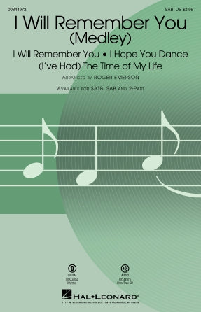 I Will Remember You (Medley) Sheet Music Preview