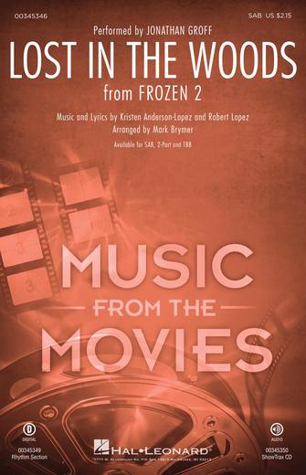 Lost In The Woods (from Disney's Frozen 2) (arr. Mark Brymer) Sheet Music Preview