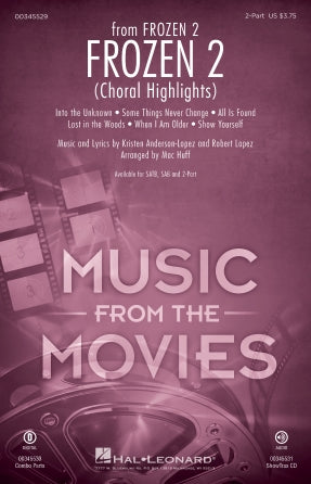 Frozen 2 (Choral Highlights) (arr. Mac Huff) Sheet Music Preview