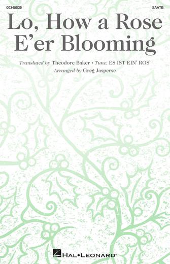 Lo, How A Rose E'er Blooming Sheet Music Preview