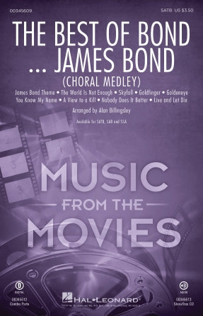 The Best of Bond... James Bond (Choral Medley) Sheet Music Preview
