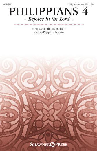 Philippians 4 (Rejoice In The Lord) Sheet Music Preview