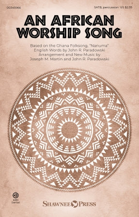 An African Worship Song Sheet Music Preview