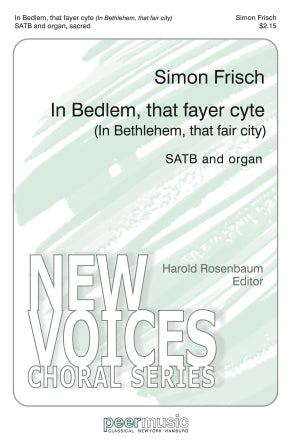 In Bedlem, That Fayer Cyte (In Bethlehem, That Fair City) Sheet Music Preview