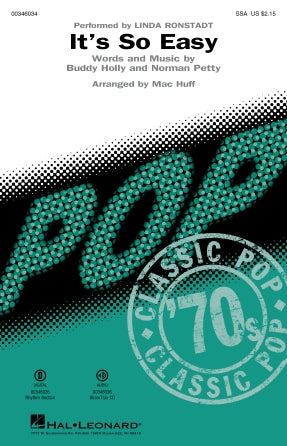 It's So Easy (arr. Mac Huff) Sheet Music Preview