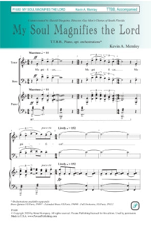 My Soul Magnifies the Lord Sheet Music Preview