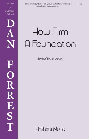 How Firm A Foundation Sheet Music Preview