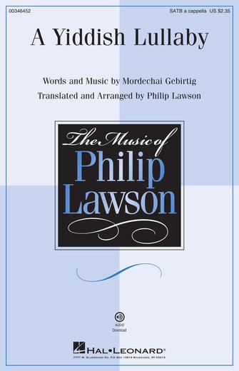 A Yiddish Lullaby (arr. Philip Lawson) Sheet Music Preview