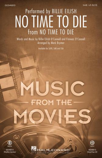 No Time To Die (arr. Mark Brymer) Sheet Music Preview