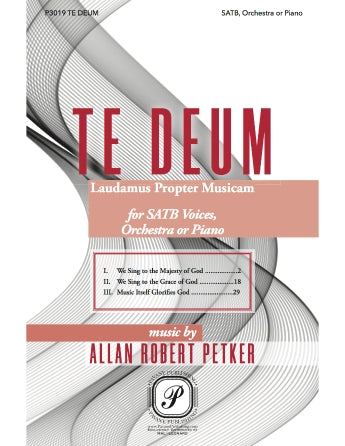 Te Deum Laudamus Propter Musicam Sheet Music Preview