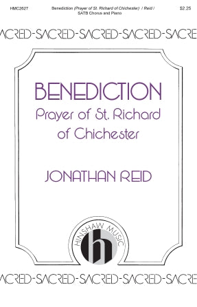 Benediction (Prayer of St. Richard of Chichester) Sheet Music Preview