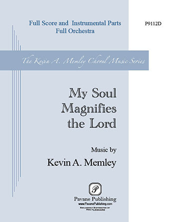 My Soul Magnifies the Lord (Full Orchestra) - Full Score Sheet Music Preview